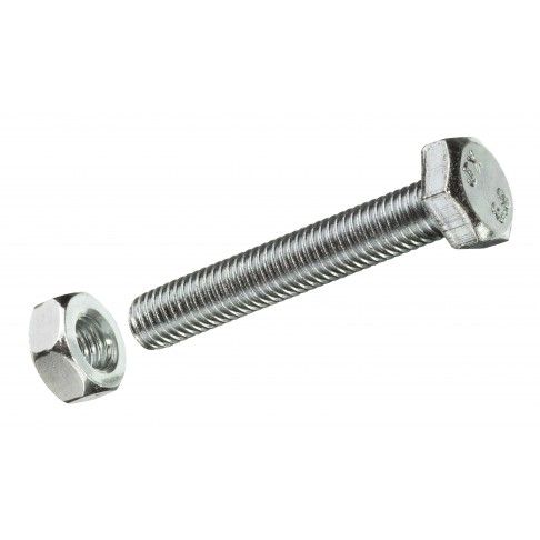 Parafuso Hexagonal+Porca Din933 M6x16mm L 25un Parafuso Hexagonal+Porca Din933 M6x16mm L 25un