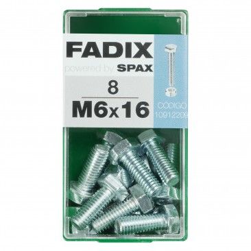 Parafuso Hexagonal+Porca Din933 M6x16mm S 8un
