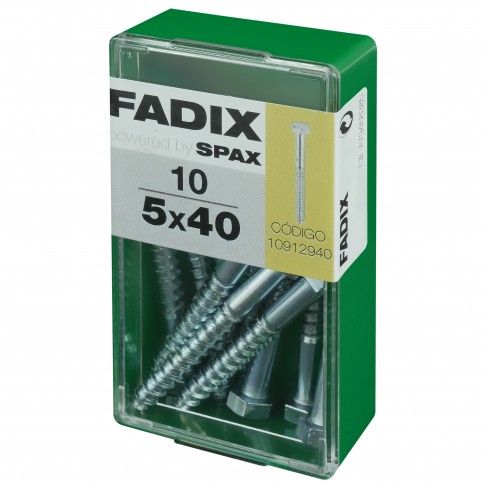 Parafuso Hexagonal Din571 5x40mm S 10un