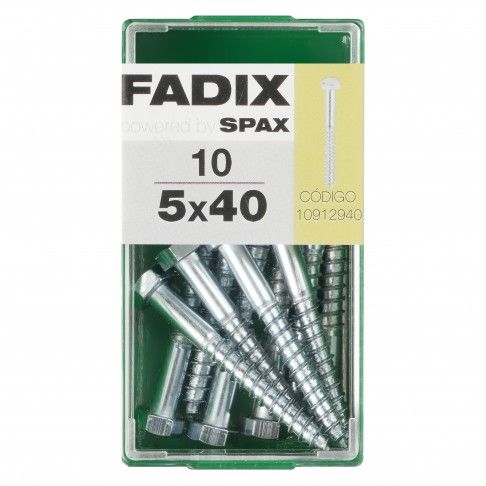 Parafuso Hexagonal Din571 5x40mm S 10un