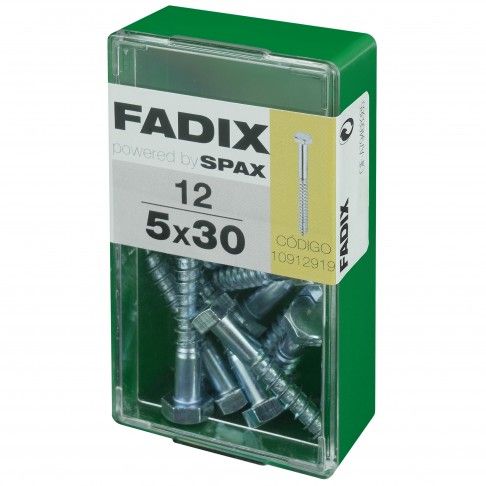Parafuso Hexagonal Din571 5x30mm S 12un Parafuso Hexagonal Din571 5x30mm S 12un