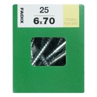 Parafuso Hexagonal Din571 6x70mm L 25un Parafuso Hexagonal Din571 6x70mm L 25un