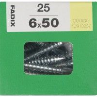 Parafuso Hexagonal Din571 6x50mm L 25un Parafuso Hexagonal Din571 6x50mm L 25un