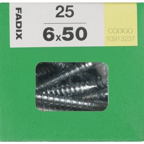 Parafuso Hexagonal Din571 6x50mm L 25un Parafuso Hexagonal Din571 6x50mm L 25un
