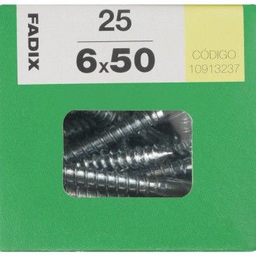 Parafuso Hexagonal Din571 6x50mm L 25un