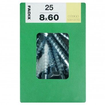 Parafuso Hexagonal Din571 8x60mm L 25un