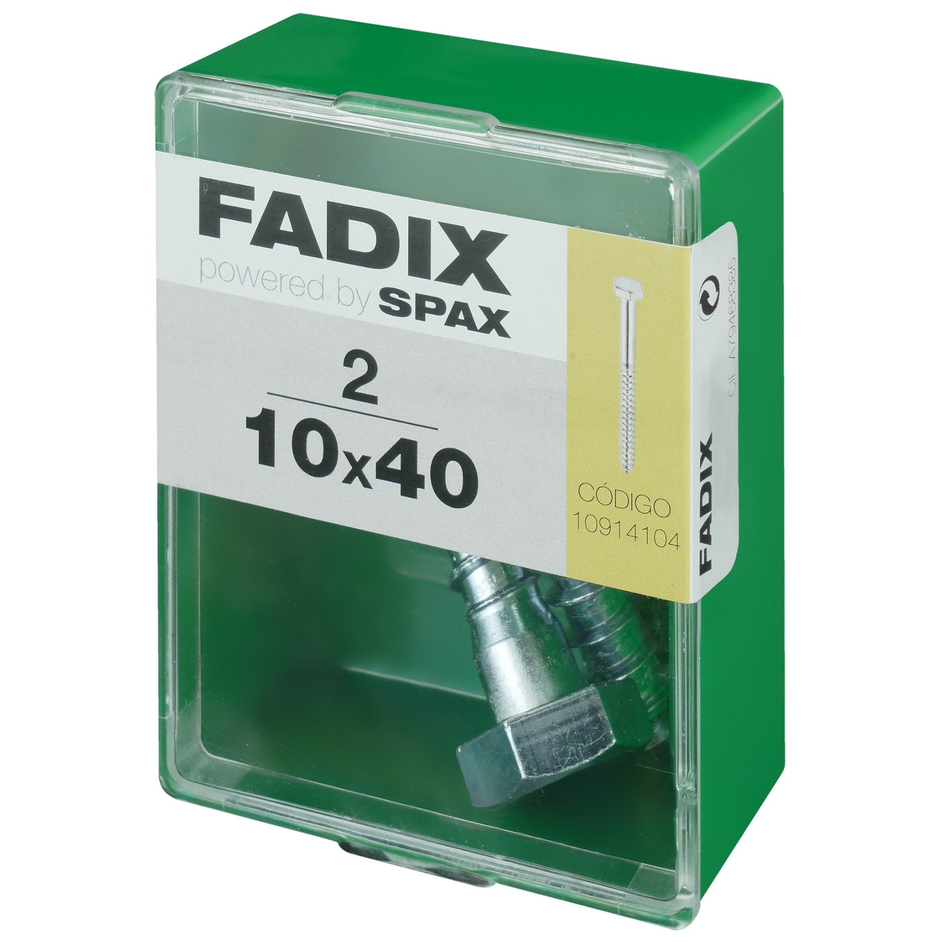 Parafuso Hexagonal Din571 10x40mm M 2un