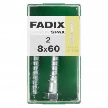 Parafuso Hexagonal Din571 8x60mm S 2un