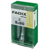 Parafuso Hexagonal Din571 8x60mm S 2un Parafuso Hexagonal Din571 8x60mm S 2un