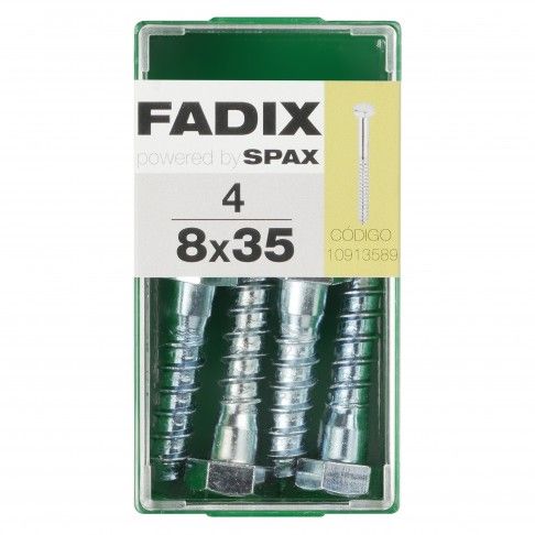Parafuso Hexagonal Din571 8x35mm S 4un Parafuso Hexagonal Din571 8x35mm S 4un