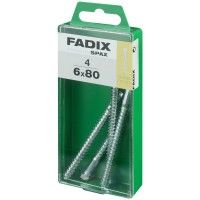 Parafuso Hexagonal Din571 6x80mm M 4un Parafuso Hexagonal Din571 6x80mm M 4un