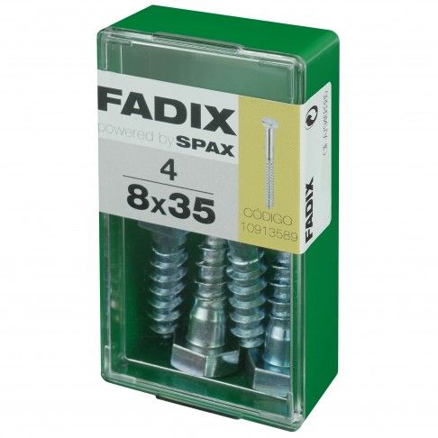 Parafuso Hexagonal Din571 8x35mm S 4un Parafuso Hexagonal Din571 8x35mm S 4un