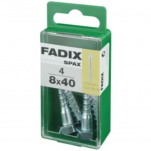 Parafuso Hexagonal Din571 8x40mm S 4un Parafuso Hexagonal Din571 8x40mm S 4un