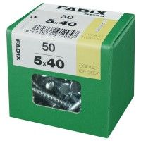 Parafuso Hexagonal Din571 5x40mm L 50un