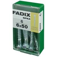 Parafuso Hexagonal Din571 6x50mm S 6un Parafuso Hexagonal Din571 6x50mm S 6un
