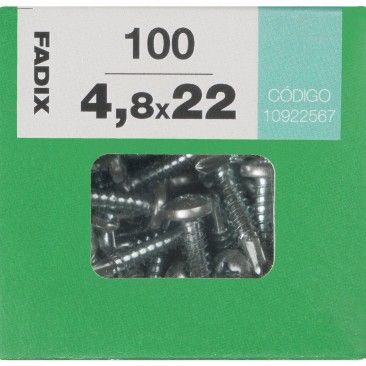 Parafuso Autorroscante Din7504-N 4,8x22 L 100un