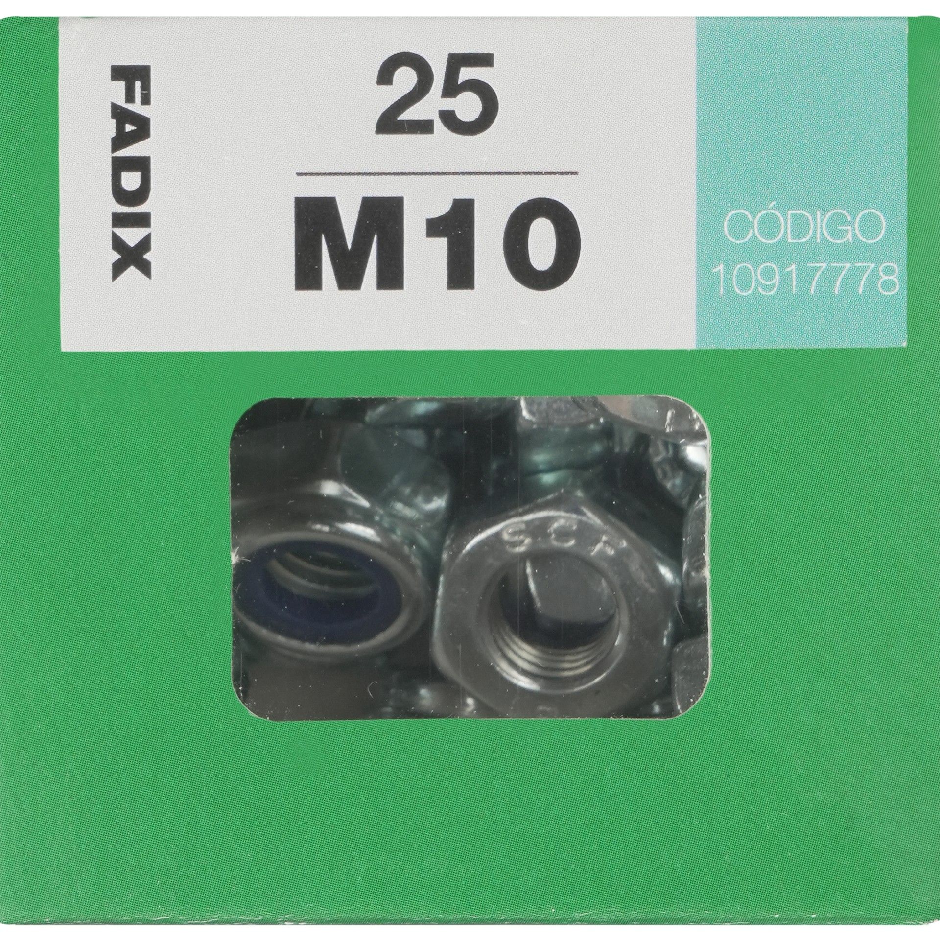 Porca Autotravante Din985 M10 L 25un
