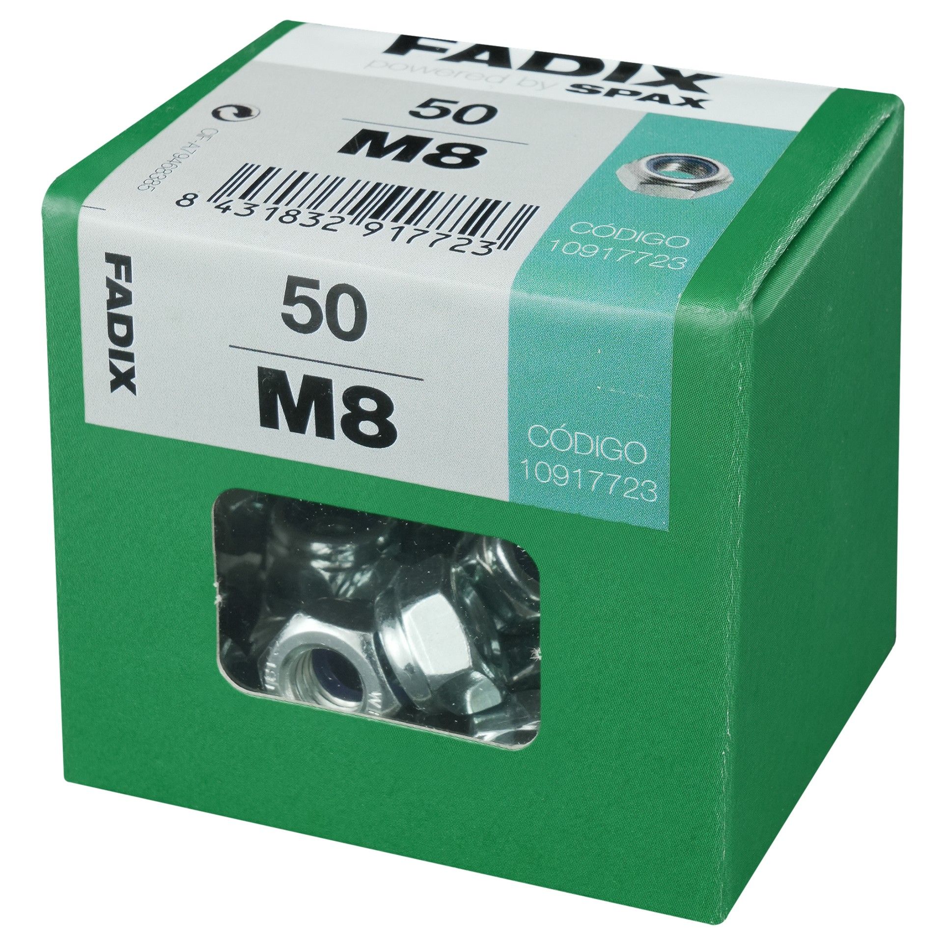 Porca Autotravante Din985 M8 L 50un