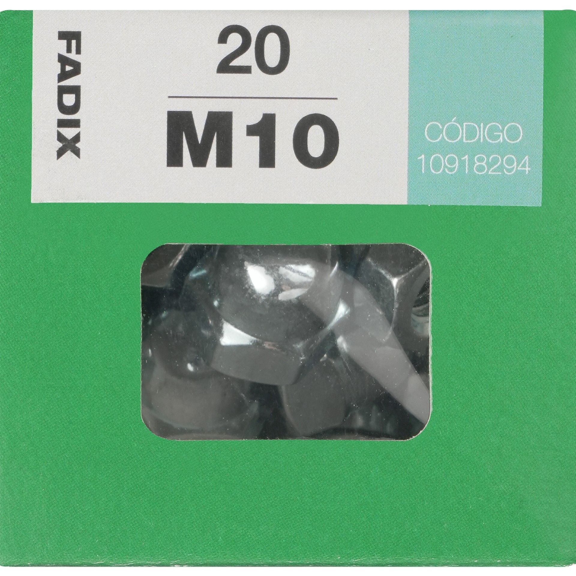 Porca Cega Din1587 M10 L 20un