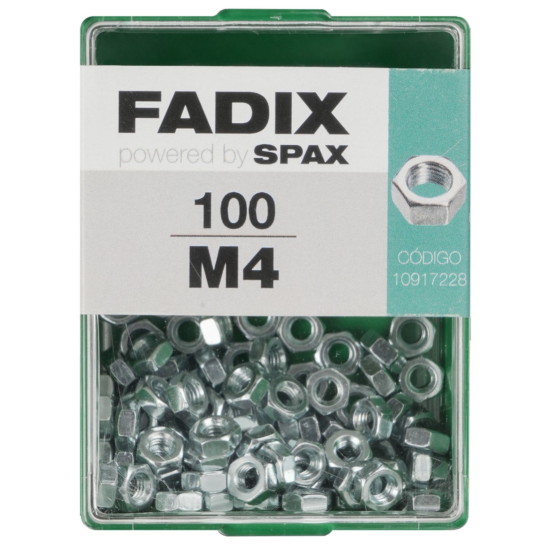 Porca Hexagonal Din934 M4 L 100un