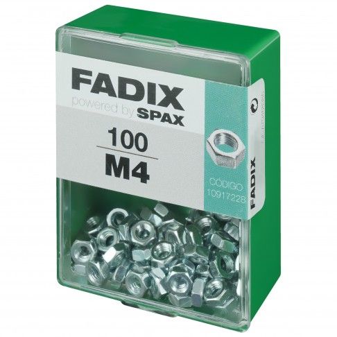 Porca Hexagonal Din934 M4 L 100un Porca Hexagonal Din934 M4 L 100un