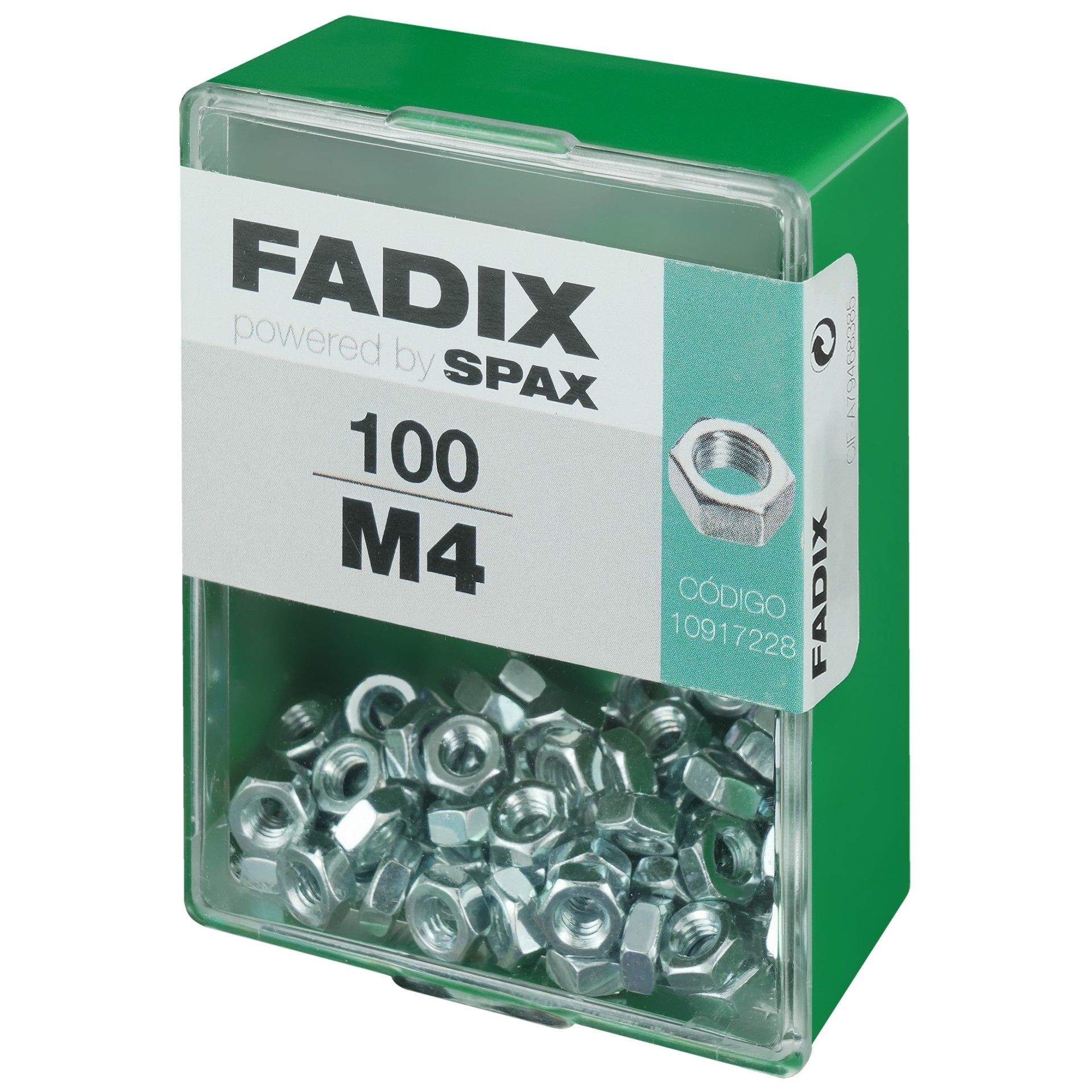 Porca Hexagonal Din934 M4 L 100un
