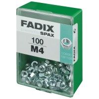 Porca Hexagonal Din934 M4 L 100un Porca Hexagonal Din934 M4 L 100un
