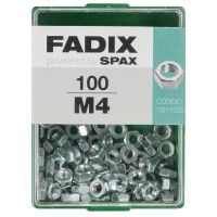 Porca Hexagonal Din934 M4 L 100un Porca Hexagonal Din934 M4 L 100un
