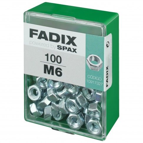 Porca Hexagonal Din934 M6 L 100un Porca Hexagonal Din934 M6 L 100un