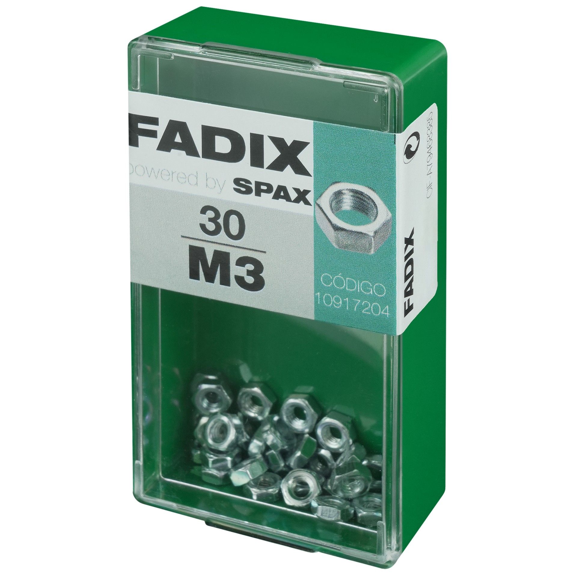 Porca Hexagonal Din934 M3 S 30un