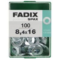 Anilha Din125 8,4x16mm L 100un Anilha Din125 8,4x16mm L 100un