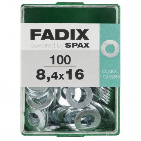 Anilha Din125 8,4x16mm L 100un Anilha Din125 8,4x16mm L 100un