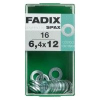 Anilha Din125 6,4x12mm S 16un Anilha Din125 6,4x12mm S 16un