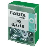 Anilha Din125 8,4x16mm L 100un Anilha Din125 8,4x16mm L 100un