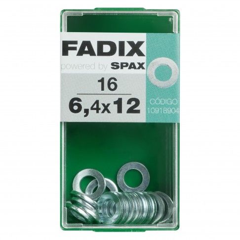 Anilha Din125 6,4x12mm S 16un Anilha Din125 6,4x12mm S 16un