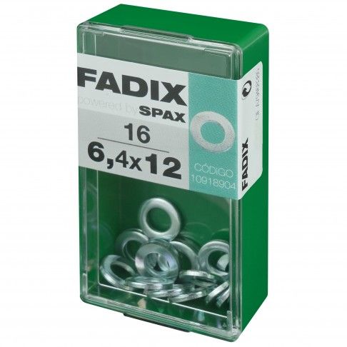 Anilha Din125 6,4x12mm S 16un Anilha Din125 6,4x12mm S 16un