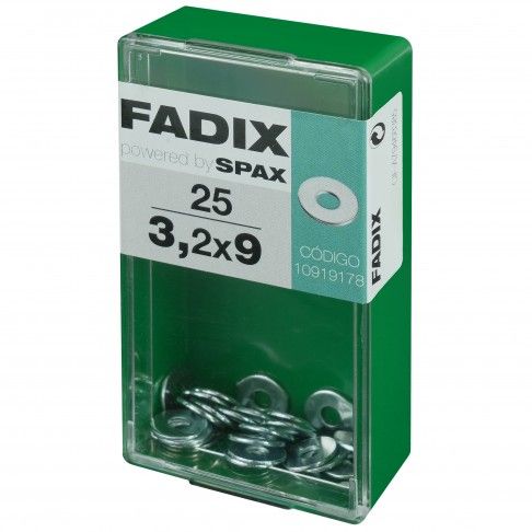 Anilha Din9021 3,2x9mm S 25un Anilha Din9021 3,2x9mm S 25un