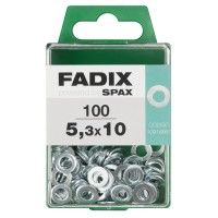 Anilha Din125 5,3x10mm L 100un