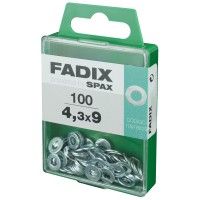 Anilha Din125 4,3x9mm L 100un