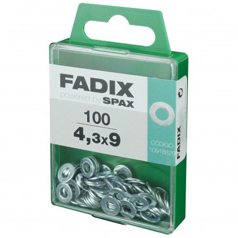 Anilha Din125 4,3x9mm L 100un