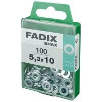 Anilha Din125 5,3x10mm L 100un