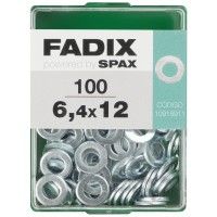 Anilha Din125 6,4x12mm L 100un