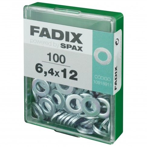 Anilha Din125 6,4x12mm L 100un