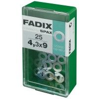 Anilha Din125 4,3x9mm S 25un Anilha Din125 4,3x9mm S 25un