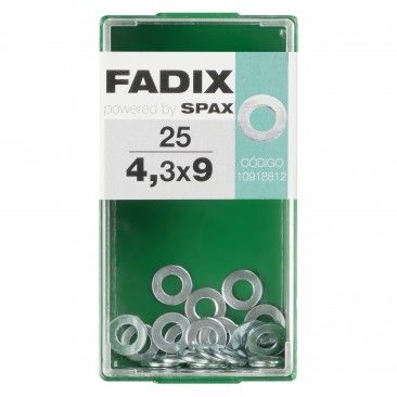 Anilha Din125 4,3x9mm S 25un