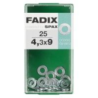 Anilha Din125 4,3x9mm S 25un Anilha Din125 4,3x9mm S 25un