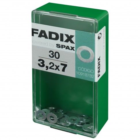 Anilha Din125 3,2x7mm S 30un Anilha Din125 3,2x7mm S 30un