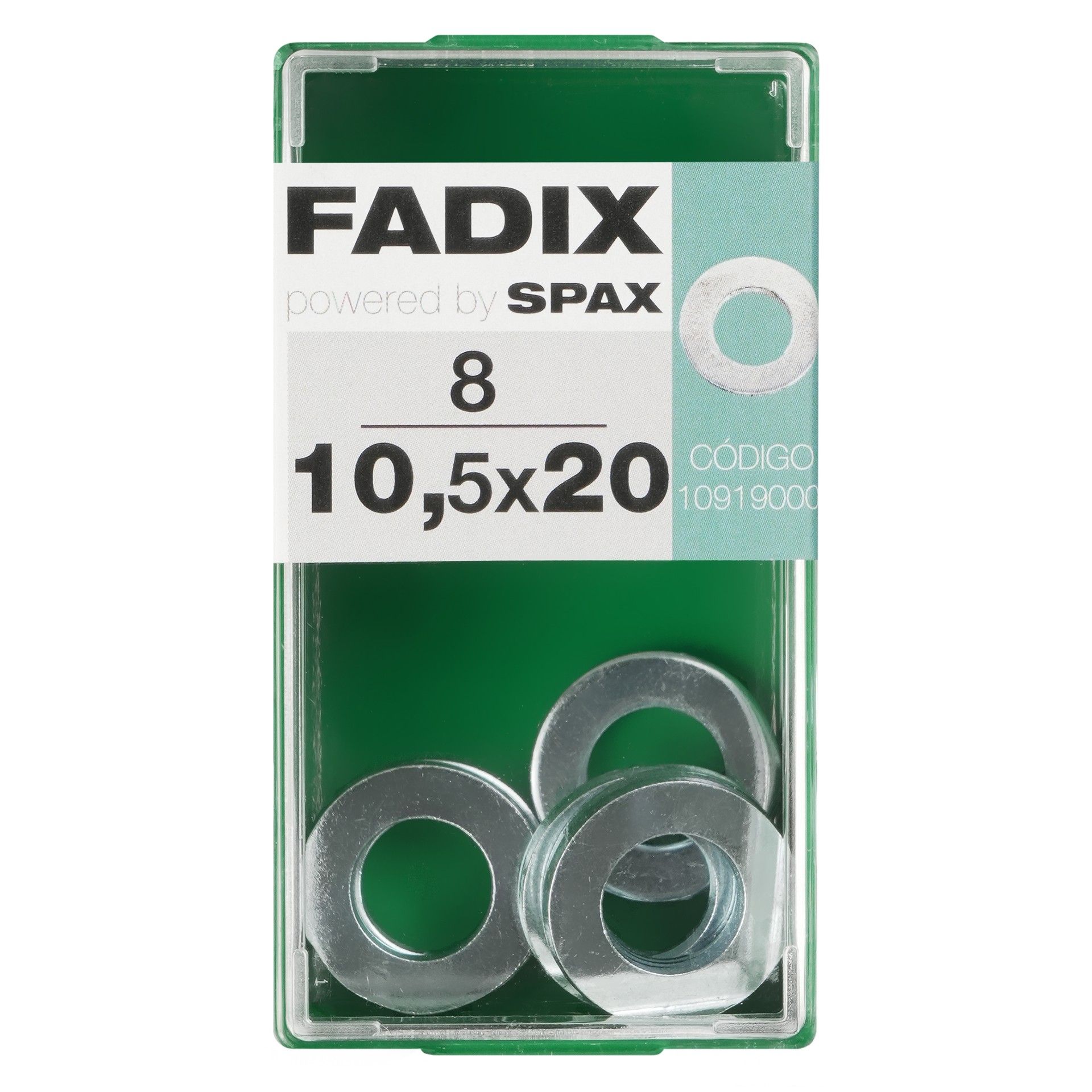 Anilha Din125 10,5x20mm S 8un