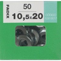 Anilha Din125 10,5x20mm L 50un