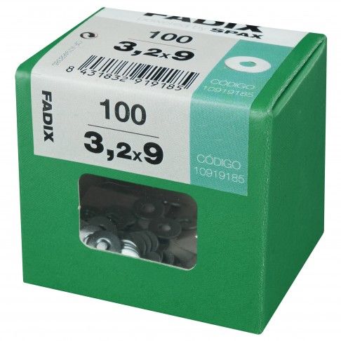 Anilha Din9021 3,2x9mm L 100un